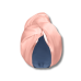 Шелковый тюрбан с микрофиброй пудровый - MOLODO Silk Turban With Microfiber Powder Pink фото
