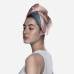 Шелковый тюрбан с микрофиброй пудровый - MOLODO Silk Turban With Microfiber Powder Pink фото 2