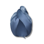 Шовковий тюрбан з мікрофіброю синій - MOLODO Silk Turban With Microfiber Blue - Фото 1