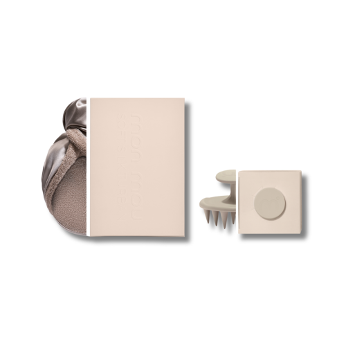Набор аксессуаров по уходу за волосами "Taupe" - MON MOU Hair Selection Taupe Set фото