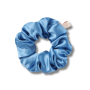 Об'ємна резинка для волосся блакитна - MON MOU Silk Large Scrunchie Sky Blue - Фото 1