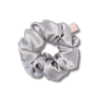 Об'ємна резинка для волосся перлинно-сіра  - MON MOU Silk Large Scrunchie Pearl Gray - Фото 1