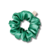 Об'ємна резинка для волосся зелена - MON MOU Silk Large Scrunchie Green фото