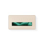Об'ємна резинка для волосся зелена - MON MOU Silk Large Scrunchie Green - Фото 2