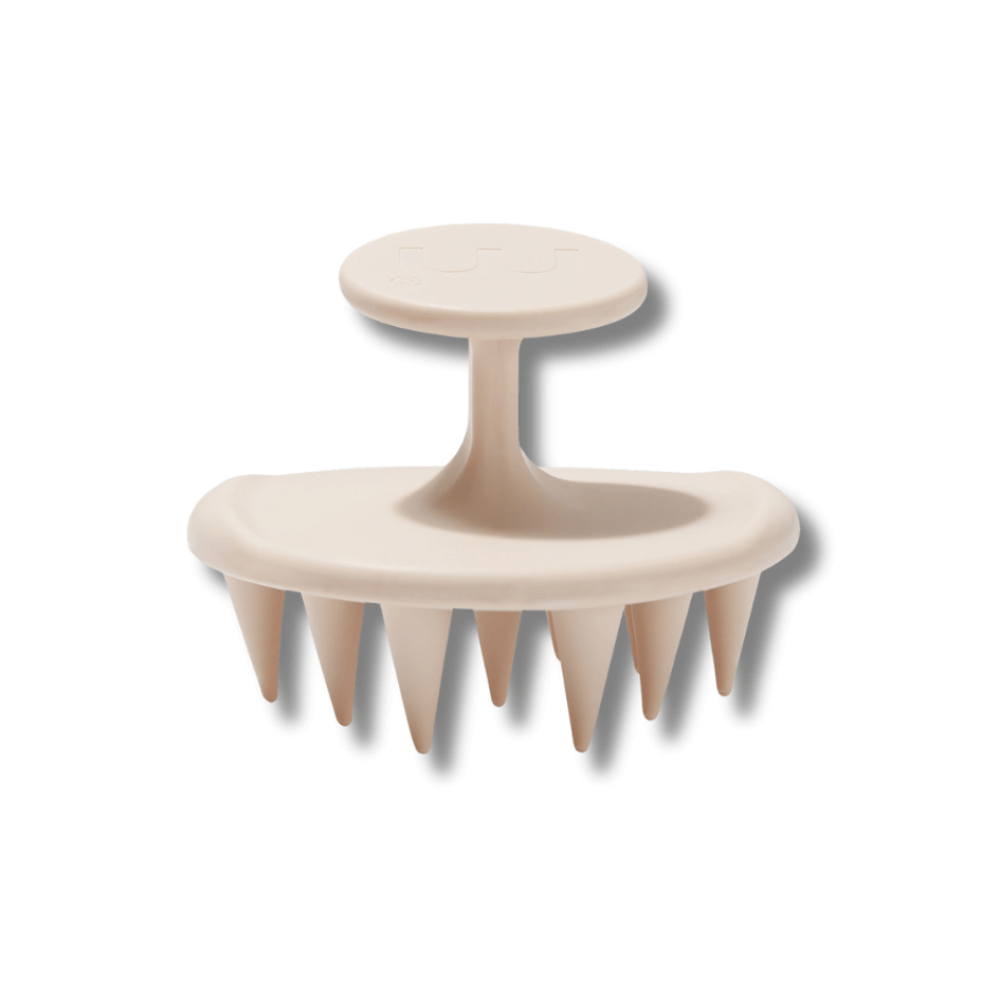 Щіточка для очищення шкіри голови нюдова - MON MOU Soft Scrub Brush Nude - Фото 1