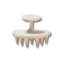 Щіточка для очищення шкіри голови нюдова - MON MOU Soft Scrub Brush Nude - Фото 1