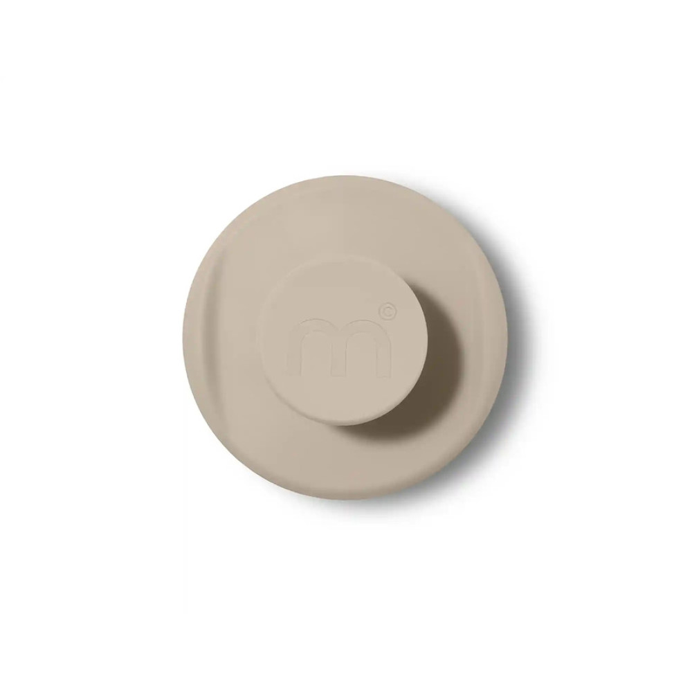Щіточка для очищення шкіри голови сіро-бежева - MON MOU Soft Scrub Brush Taupe фото 2