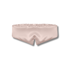 Шелковая маска для сна и отдыха нюдовая - MON MOU Pure Silk Mask Nude 