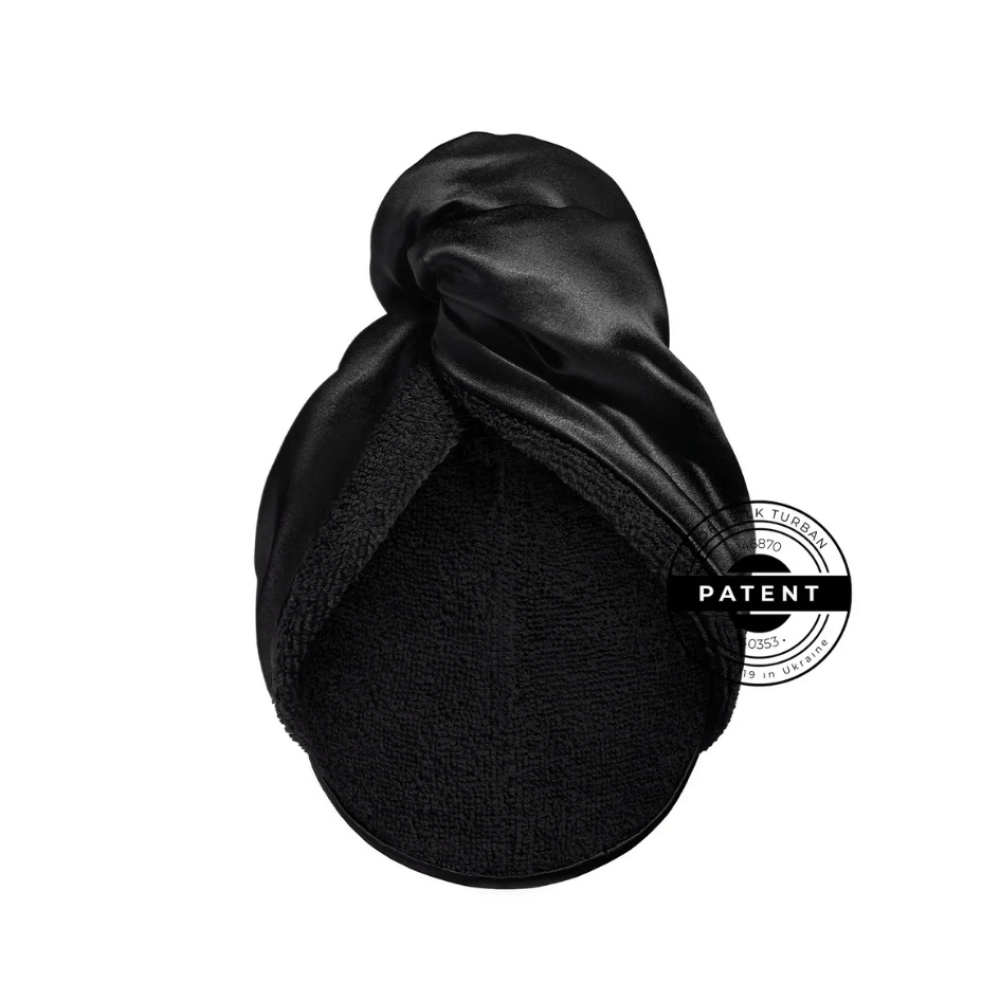 Шовковий рушник-тюрбан з махрою - MON MOU Soft Silk Turban - Фото 1