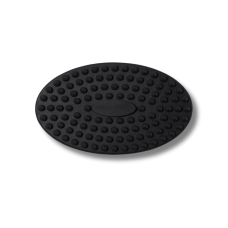 Силіконова щіточка для тіла чорна - MON MOU Soft Body Brush Black