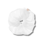 Супер об'ємна резинка для волосся біла - MON MOU Silk Volume Scrunchie White - Фото 1