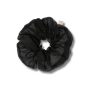Супер об'ємна резинка для волосся чорна - MON MOU Silk Volume Scrunchie Black  - Фото 1