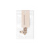 Тонка резинка для волосся бежева - MON MOU Silk Slim Scrunchie Beige фото 2