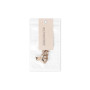 Тонка резинка для волосся бежева - MON MOU Silk Slim Scrunchie Beige - Фото 2