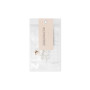 Тонка резинка для волосся біла  - MON MOU Silk Slim Scrunchie White - Фото 2