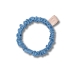 Тонка резинка для волосся блакитна - MON MOU Silk Slim Scrunchie Sky Blue фото