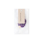 Тонка резинка для волосся фіолетова - MON MOU Silk Slim Scrunchie Purple - Фото 2