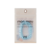 Тонка резинка для волосся ніжно-блакитна  - MON MOU Silk Slim Scrunchie Baby Blue фото 2