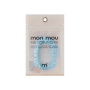 Тонка резинка для волосся ніжно-блакитна  - MON MOU Silk Slim Scrunchie Baby Blue - Фото 2