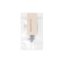 Тонка резинка для волосся перлинно-сіра  - MON MOU Silk Slim Scrunchie Pearl Gray - Фото 2