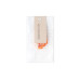Тонка резинка для волосся помаранчева - MON MOU Silk Slim Scrunchie Orange фото 2