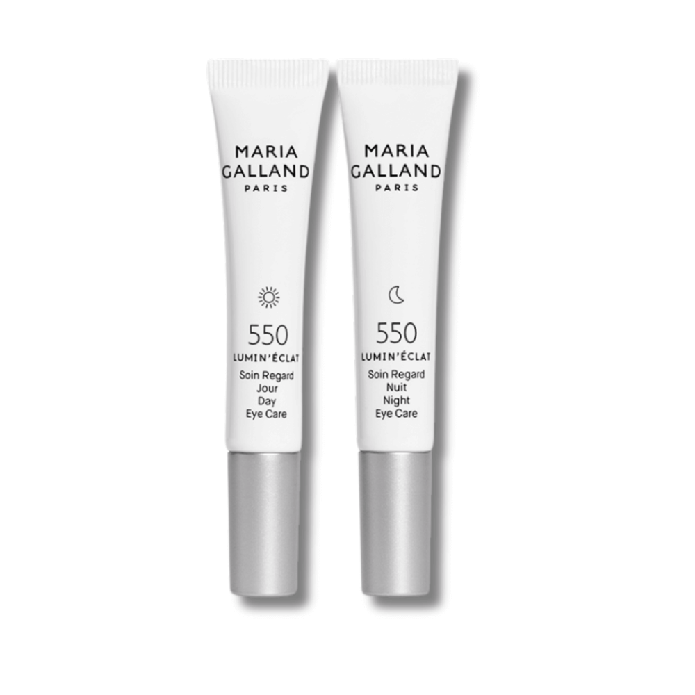 Набор кремов для век "День и ночь" - Maria Galland Paris 550 Lumin’Éclat Eye Contour Duo