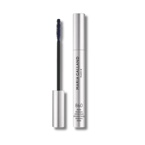 Базова темно-синя туш для укріплення і росту вій - Maria Galland Paris 860 Ultimate Caring Mascara Base фото