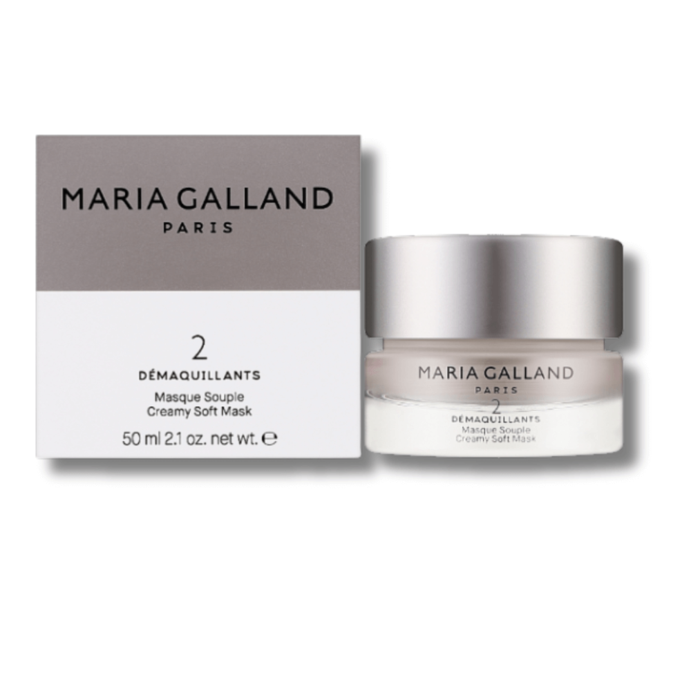 Ніжна крем-маска для свіжості та детоксу щоранку - Maria Galland Paris 2 Creamy Soft Mask - Фото 1