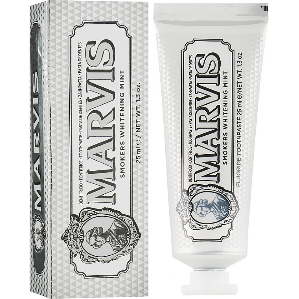 Зубная паста "Отбеливающая мята для курильщиков" - Marvis Smokers Whitening Mint - Фото 1