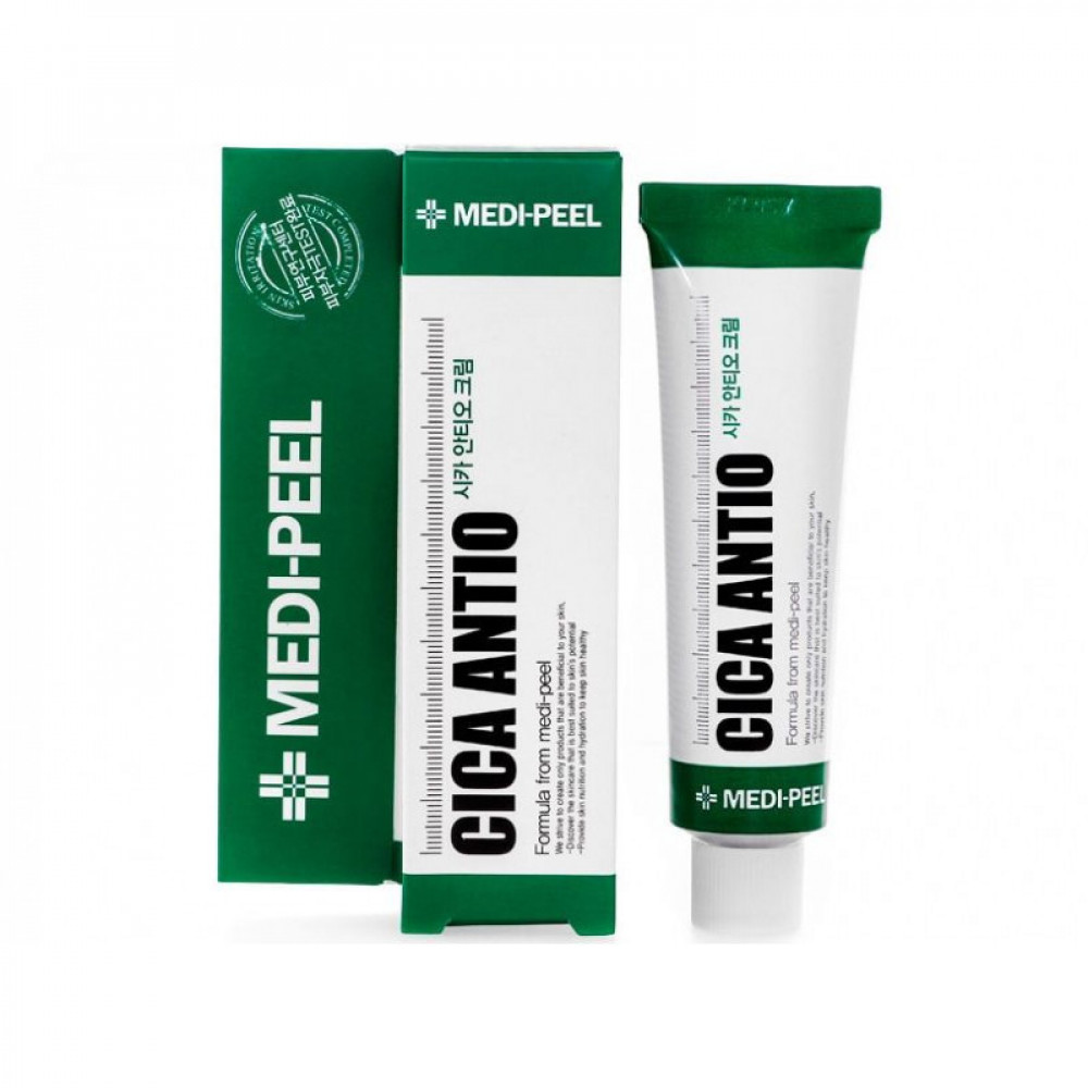 Восстанавливающий крем для проблемной кожи - Medi-Peel Cica Antio Cream - Фото 1