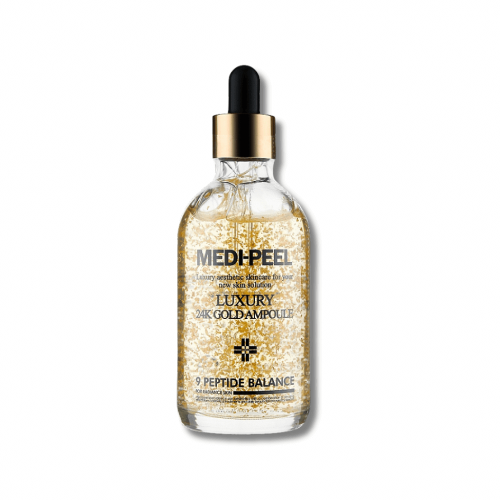 Антиоксидантная сыворотка для лица с золотом - Medi-Peel Luxury 24K Gold Ampoule - Фото 1
