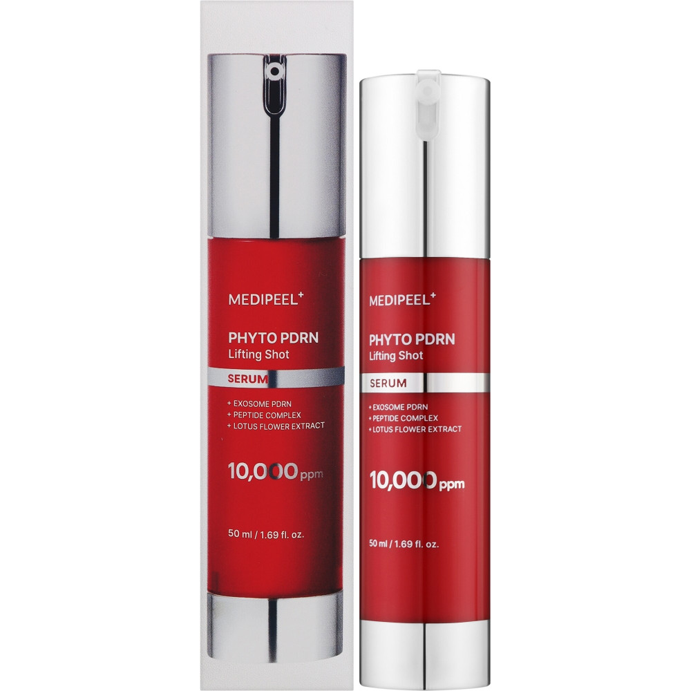 Антивікова ліфтинг-сироватка з PDRN та екзосомами - Medi-Peel Phyto Exosome PDRN Lifting Shot Serum фото 2