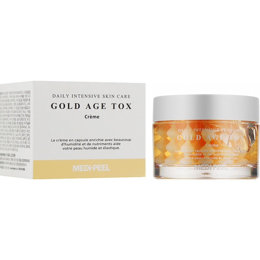 Антивіковий капсульний крем - Medi-Peel Gold Age Tox H8 Cream фото 3