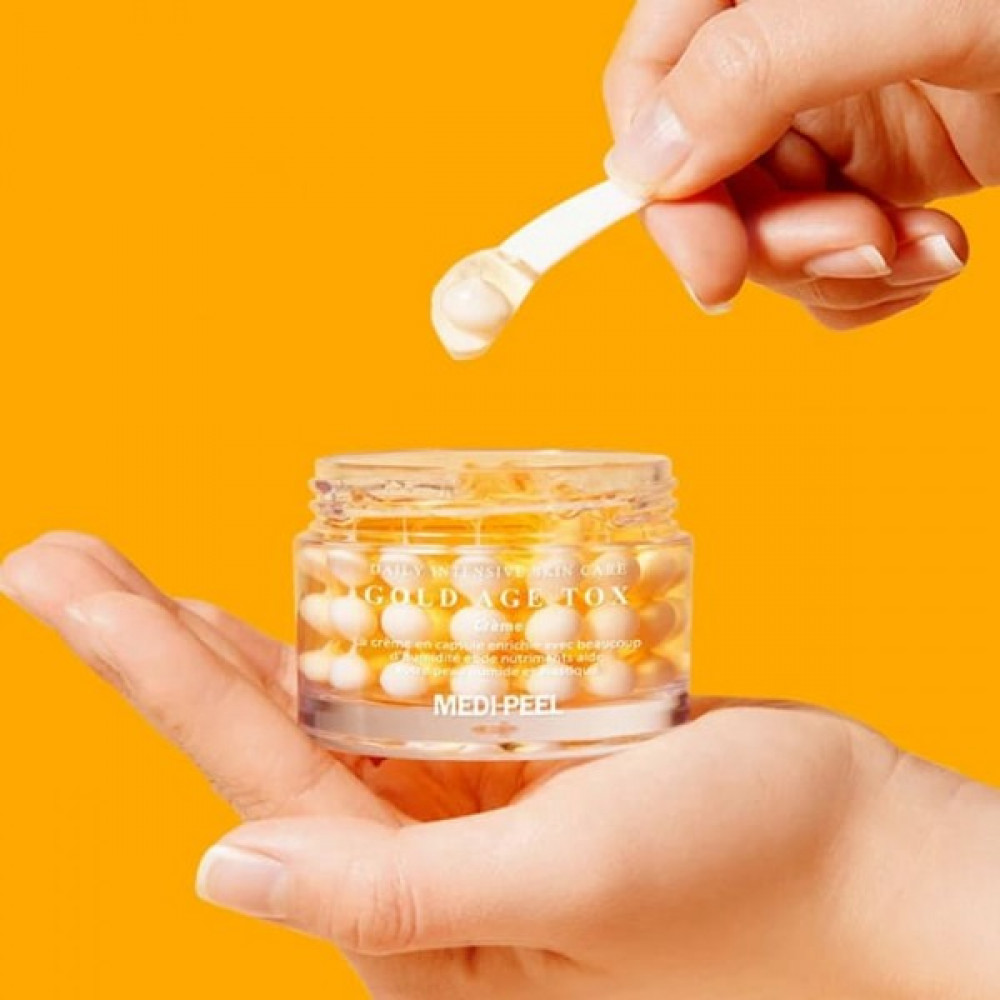 Антивіковий капсульний крем - Medi-Peel Gold Age Tox H8 Cream фото 2