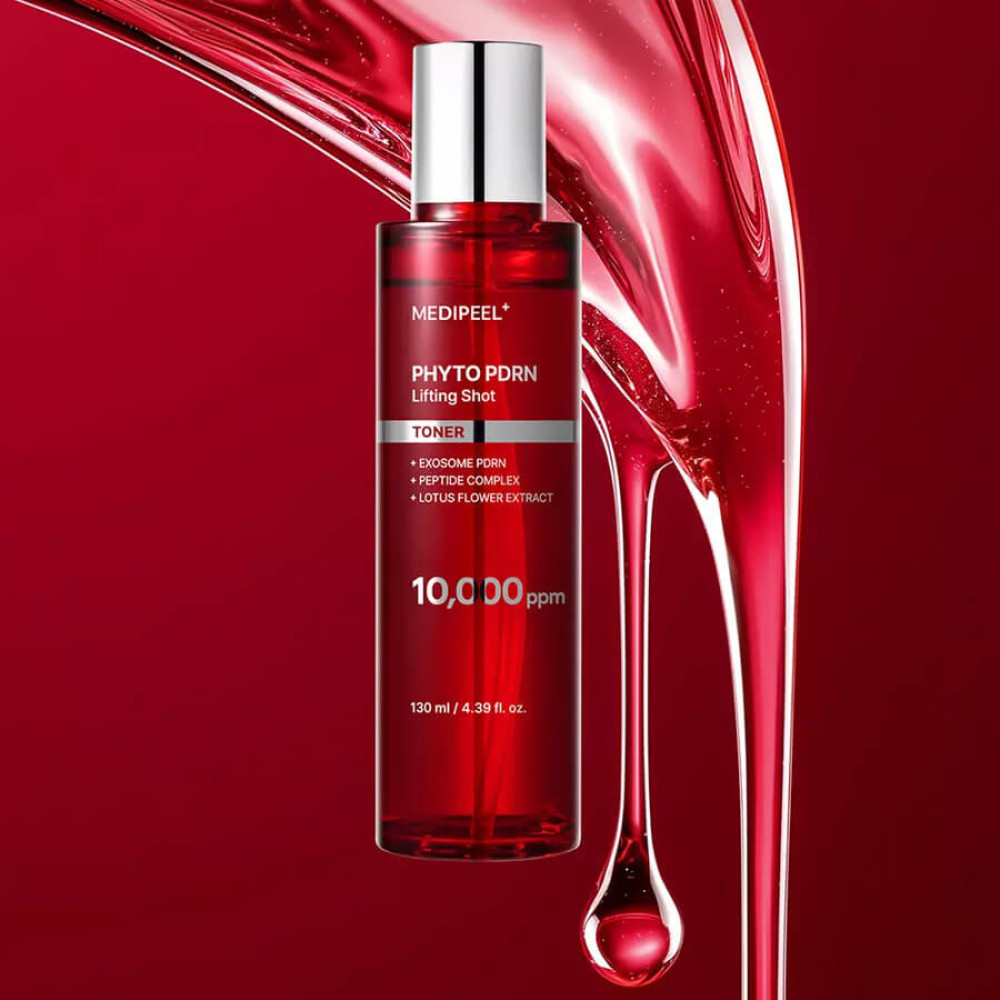 Антивіковий ліфтинг-тонер для обличчя з PDRN та екзосомами - Medi-Peel Phyto Exosome PDRN Lifting Shot Toner фото 3