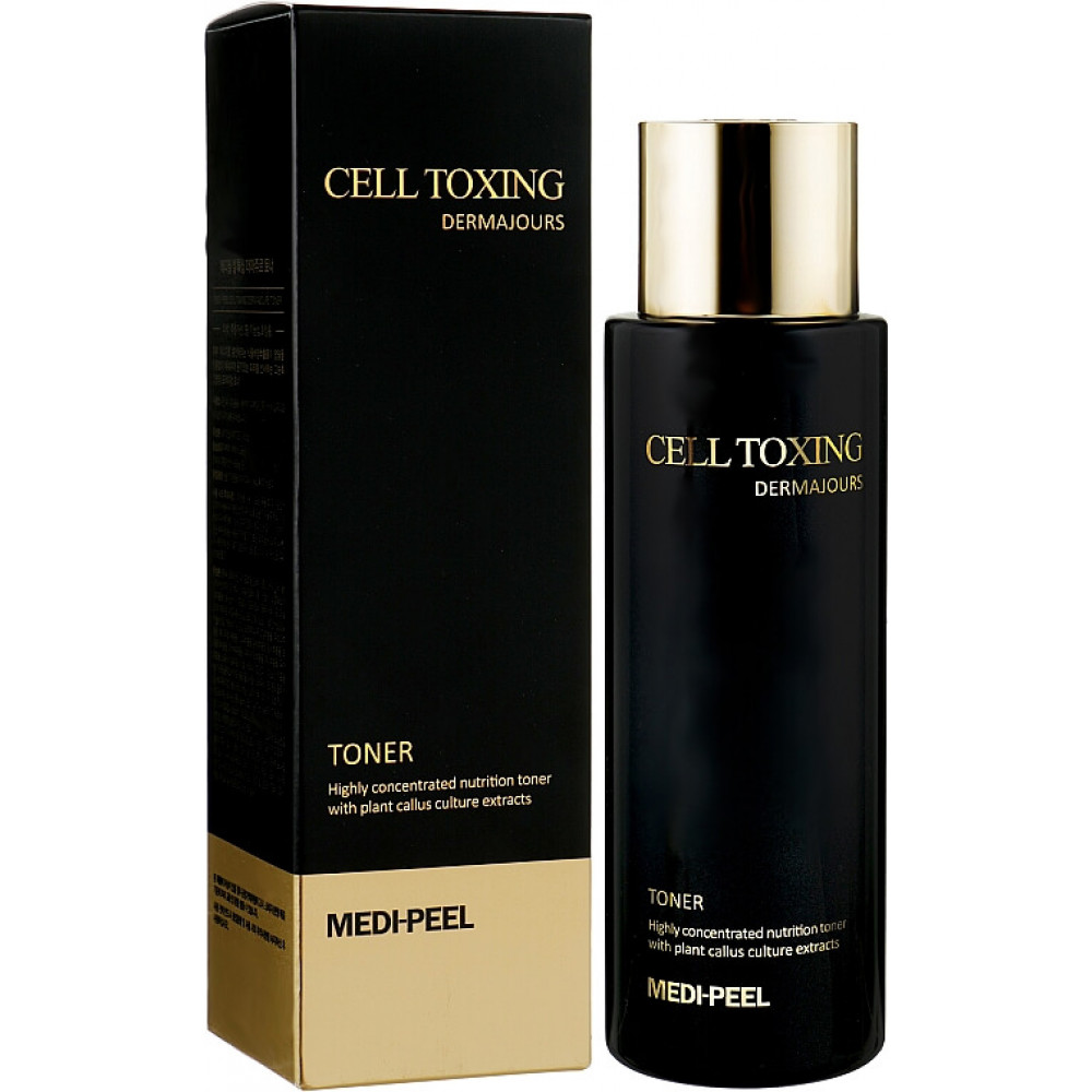 Антивіковий тонер для обличчя - Medi-Peel Cell Toxing Dermajours Toner фото 3