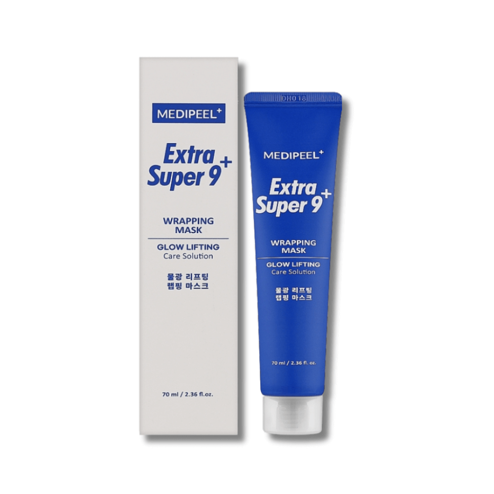 Экстраувлажняющая маска-пленка с лифтинг-эффектом - Medi-Peel Extra Super 9 Plus Glow Lifting Wrapping Mask - Фото 1