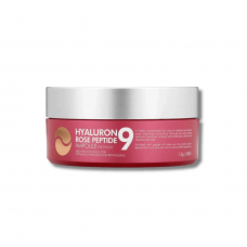 Гидрогелевые патчи с экстрактом розы и пептидами - Medi-Peel Hyaluron Rose Peptide 9 Ampoule Eye Patch