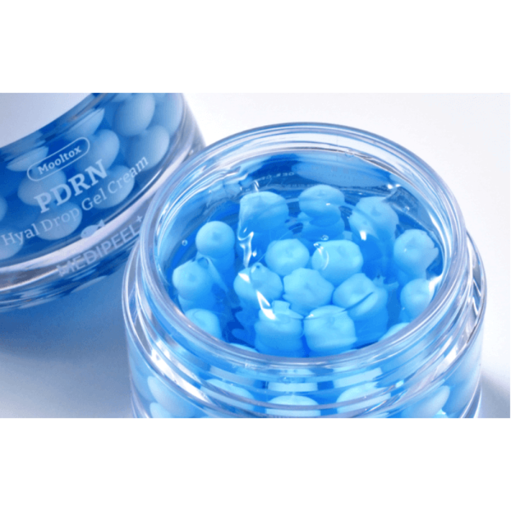 Капсульний ліфтинг гель-крем з PDRN - Medi-Peel Mooltox PDRN Hyal Drop Gel Cream фото 3