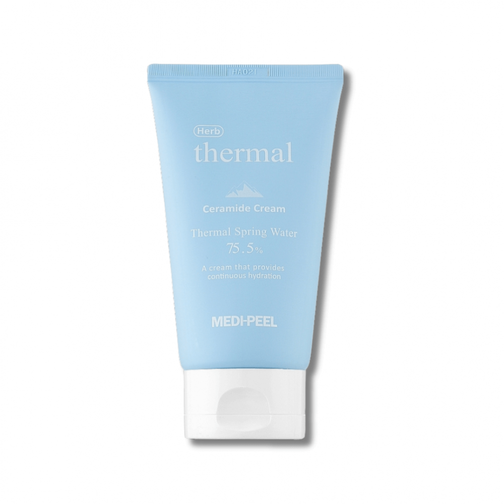 Крем для лица с керамидами и термальной водой - Medi-Peel Herb Thermal Ceramide Cream - Фото 1