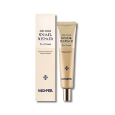 Крем для кожи вокруг глаз с муцином улитки и золотом - Medi-Peel 24K Gold Snail Repair Eye Cream