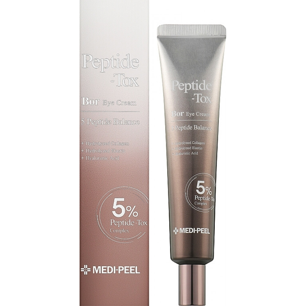 Крем для шкіри навколо очей з пептидами - Medi-Peel Bor-Tox Peptide Eye Cream фото 2