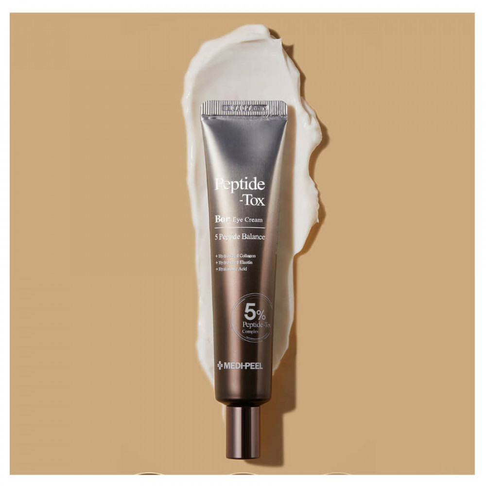 Крем для шкіри навколо очей з пептидами - Medi-Peel Bor-Tox Peptide Eye Cream фото 3