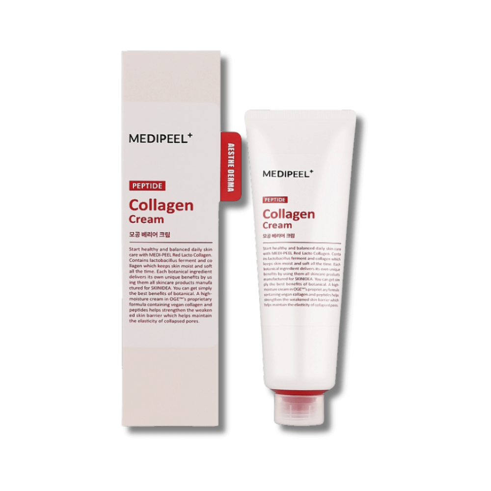 Крем защитный с пептидами и лактобактериями - Medi-Peel Red Lacto Peptide Collagen Barrier Cream - Фото 1