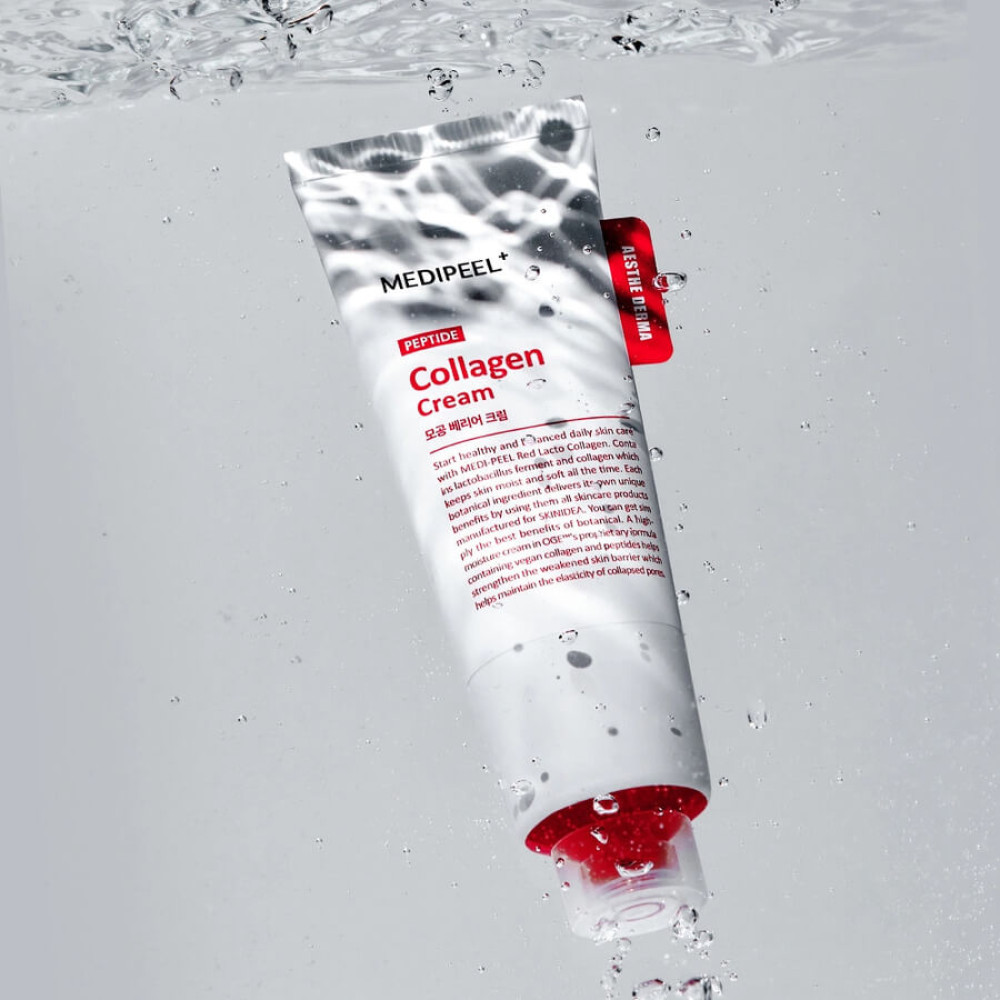 Крем захисний з пептидами та лактобактеріями - Medi-Peel Red Lacto Peptide Collagen Barrier Cream фото 3