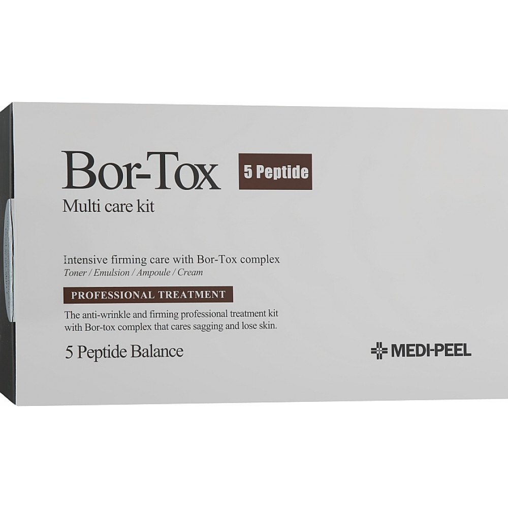 Набор лифтинг-средств против морщин - Medi-Peel Bor-Tox 5 Peptide Multi Care Kit - Фото 1