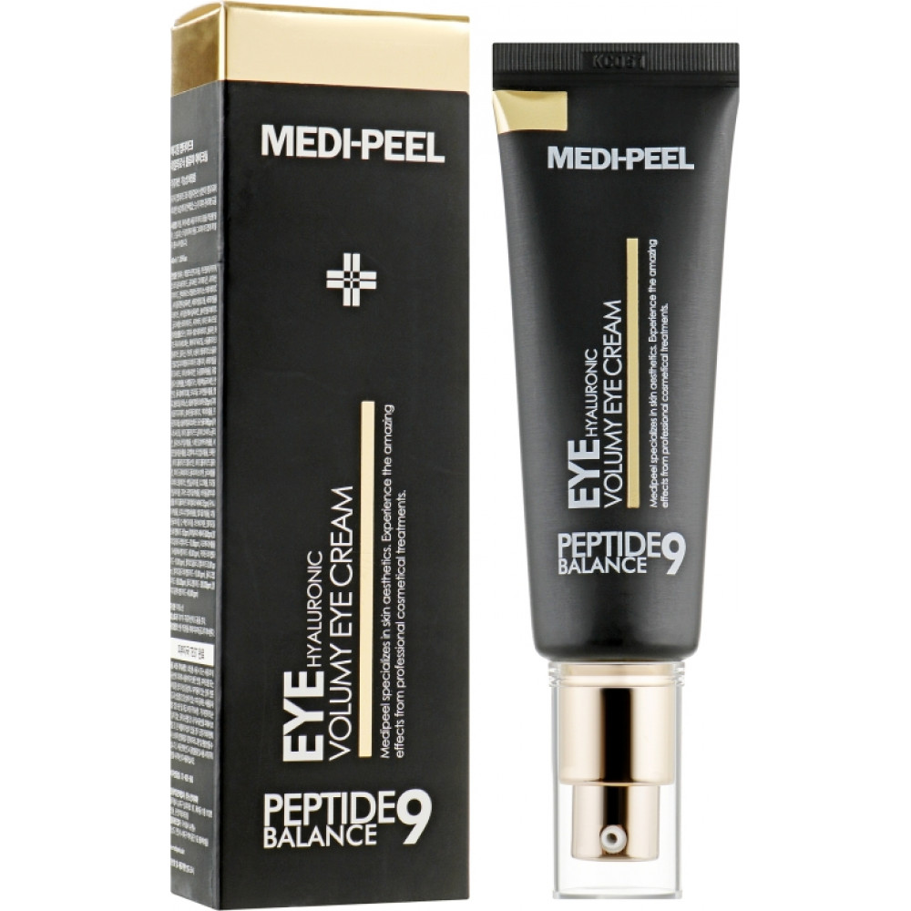 Омолаживающий крем для век - Medi-Peel Peptide Balance9 Eye Hyaluronic Volumy Eye Cream - Фото 1