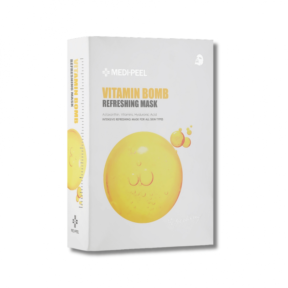 Освежающая маска с витаминным комплексом - Medi-Peel Vitamin Bomb Refreshing Mask - Фото 1