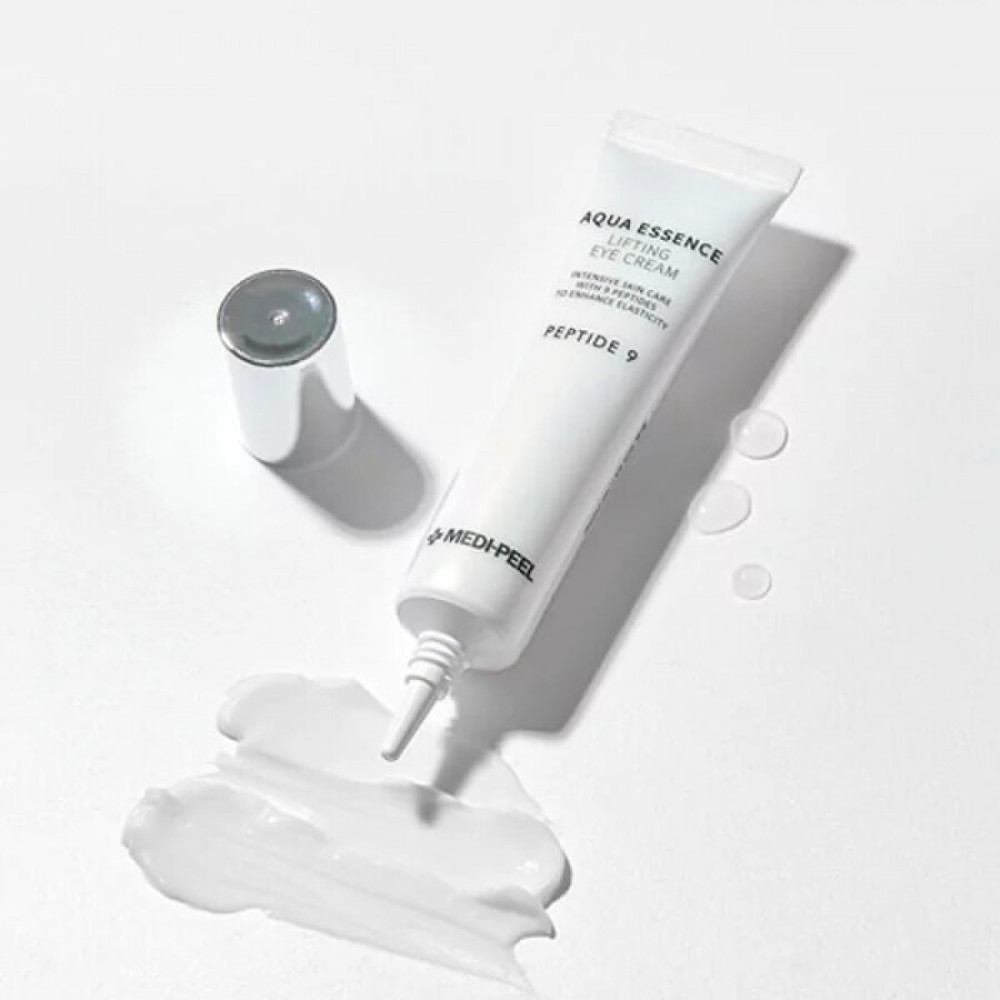 Пептидний крем для повік з ефектом ліфтингу - Medi-Peel Peptide 9 Aqua Essence Lifting Eye Cream фото 4