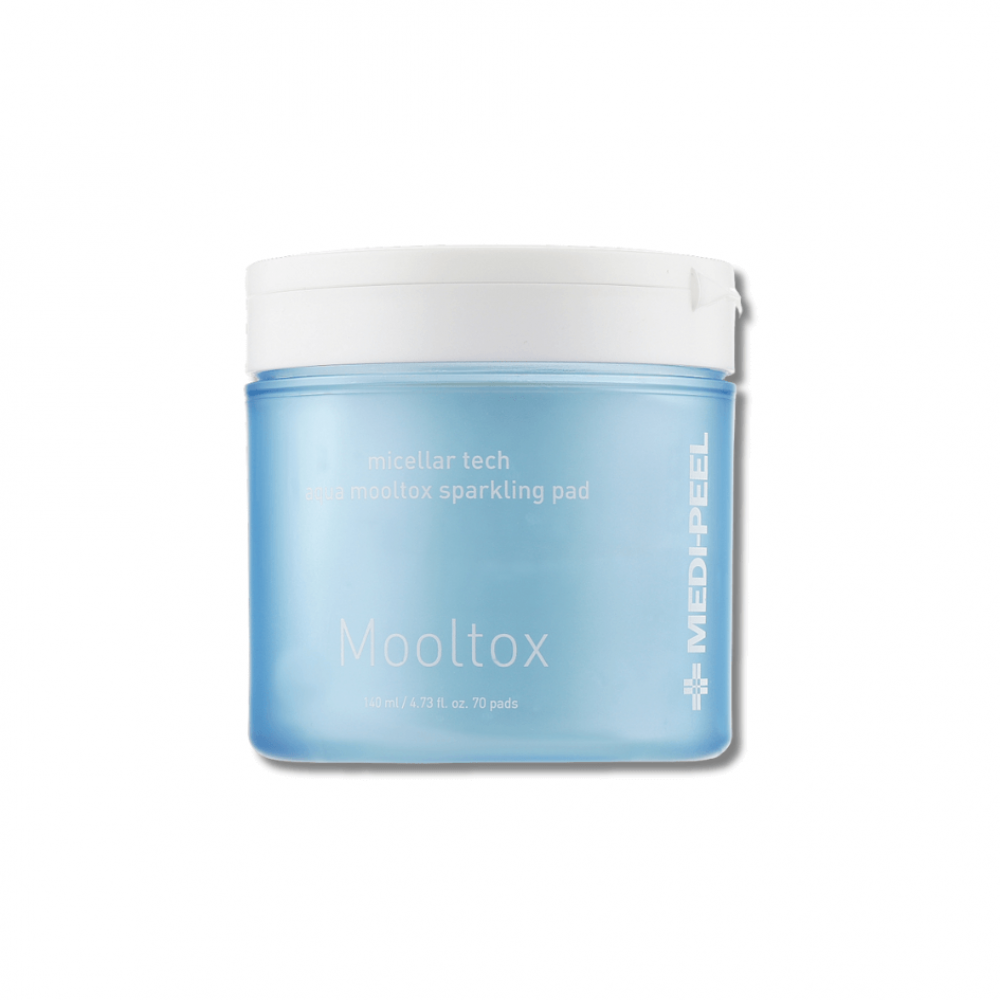 Пилинг-педы для лица для увлажнения и очищения кожи - Medi-Peel Aqua Mooltox Sparkling Pad - Фото 1